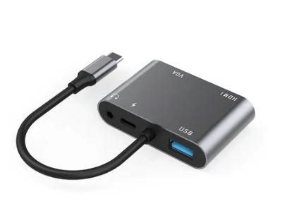 Hub USB-C a HDTV Airsky 5 en 1 HC-11