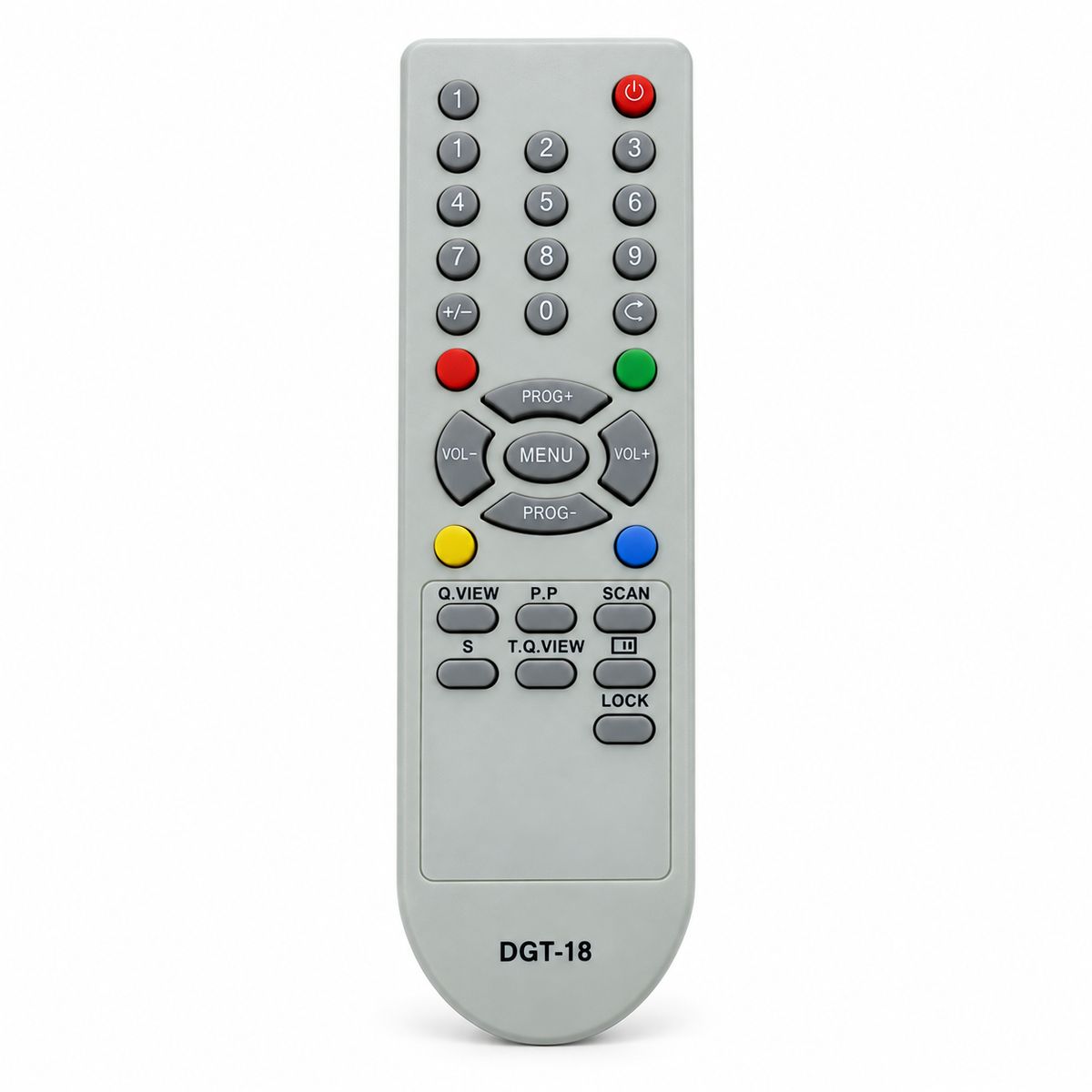 Control Remoto DGT-18 para TV NEX, IRT, Hyundai, Hitech, Groven y Starlight