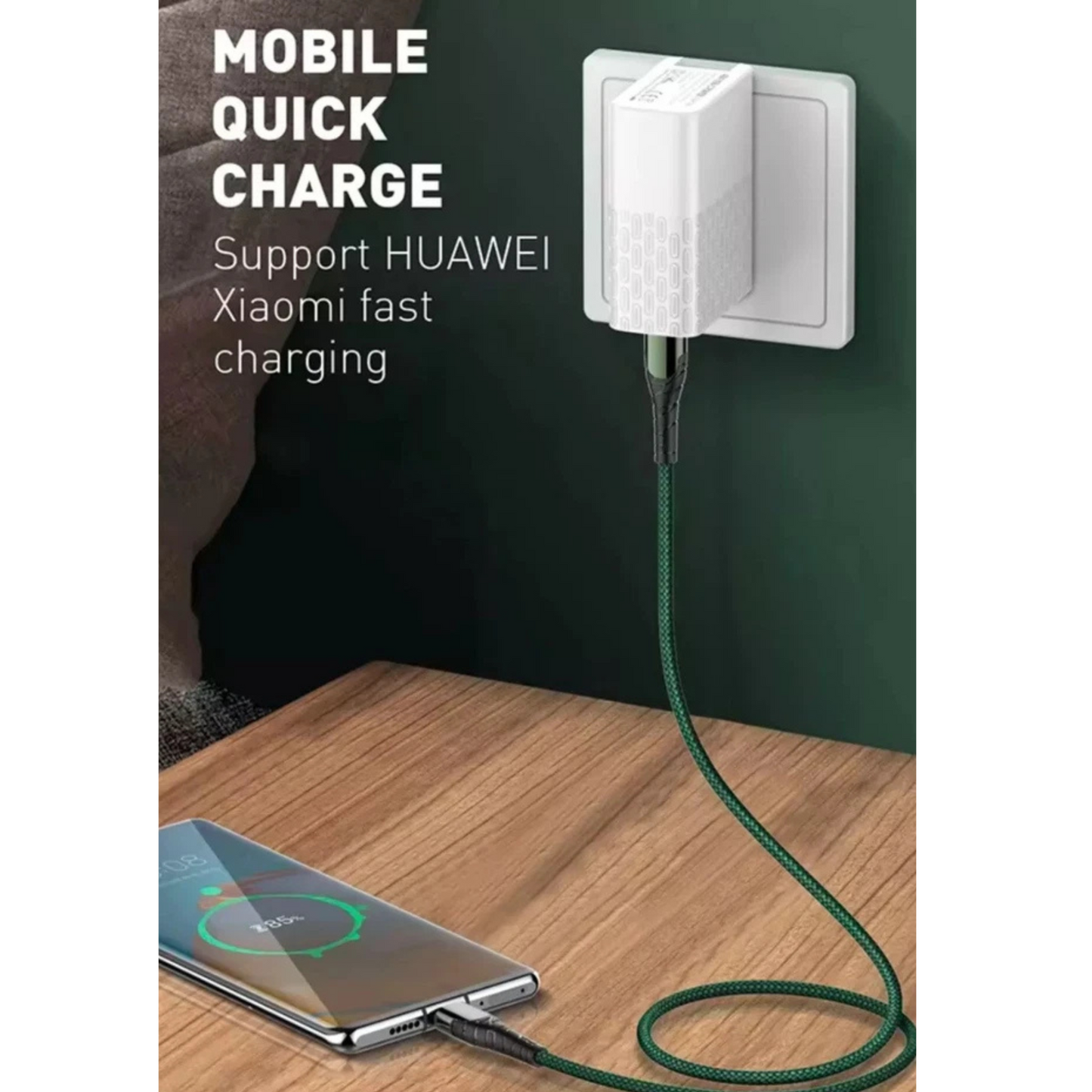 Cable Datos LDnio 30W USB a TIpo C Carga Rapida