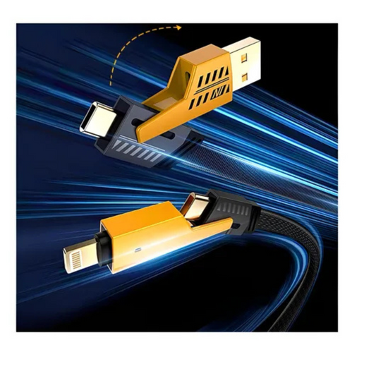 Cable Datos Ronpin 4 en 1 65W 27W Carga Rapida