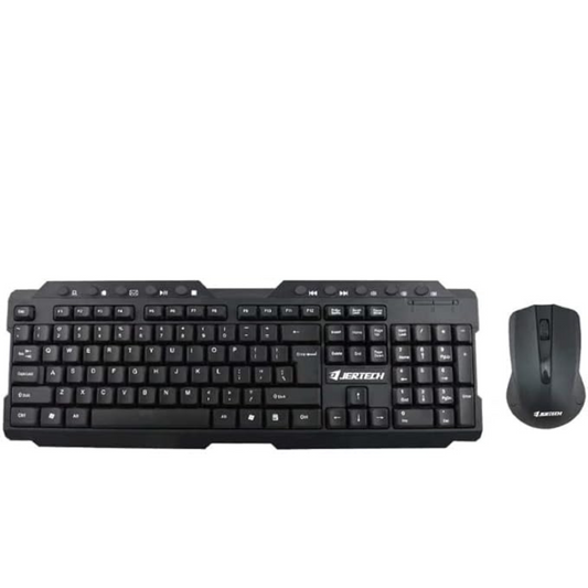 Kit Jertech Km200 Teclado + Mouse Inalámbrico