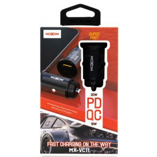 Cargador de automóvil MOXOM VC11 20W
