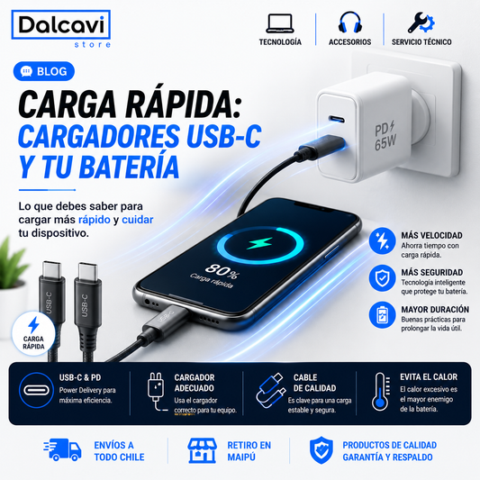 ¿Carga rápida daña la batería del celular? Todo lo que debes saber sobre cargadores y cables