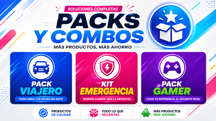 Packs y Combos de Tecnología y Accesorios