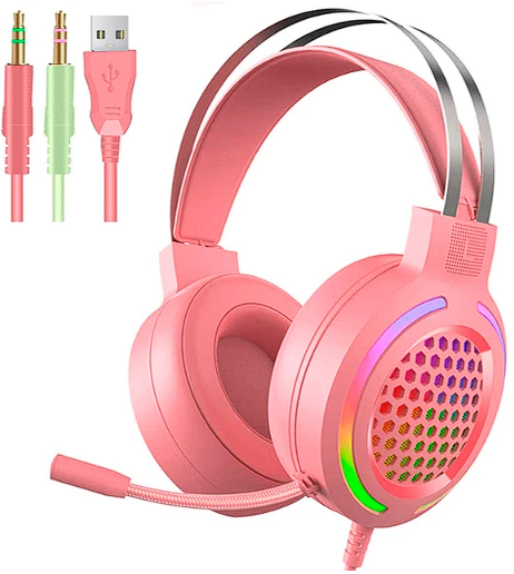 Audífonos Gamer Aoas AS-66 Sonido 7.1 USB – Micrófono con cancelación de ruido