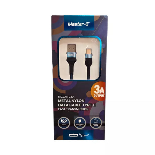 Cable Datos Master-G 3A USB a Tipo C Carga Rápida