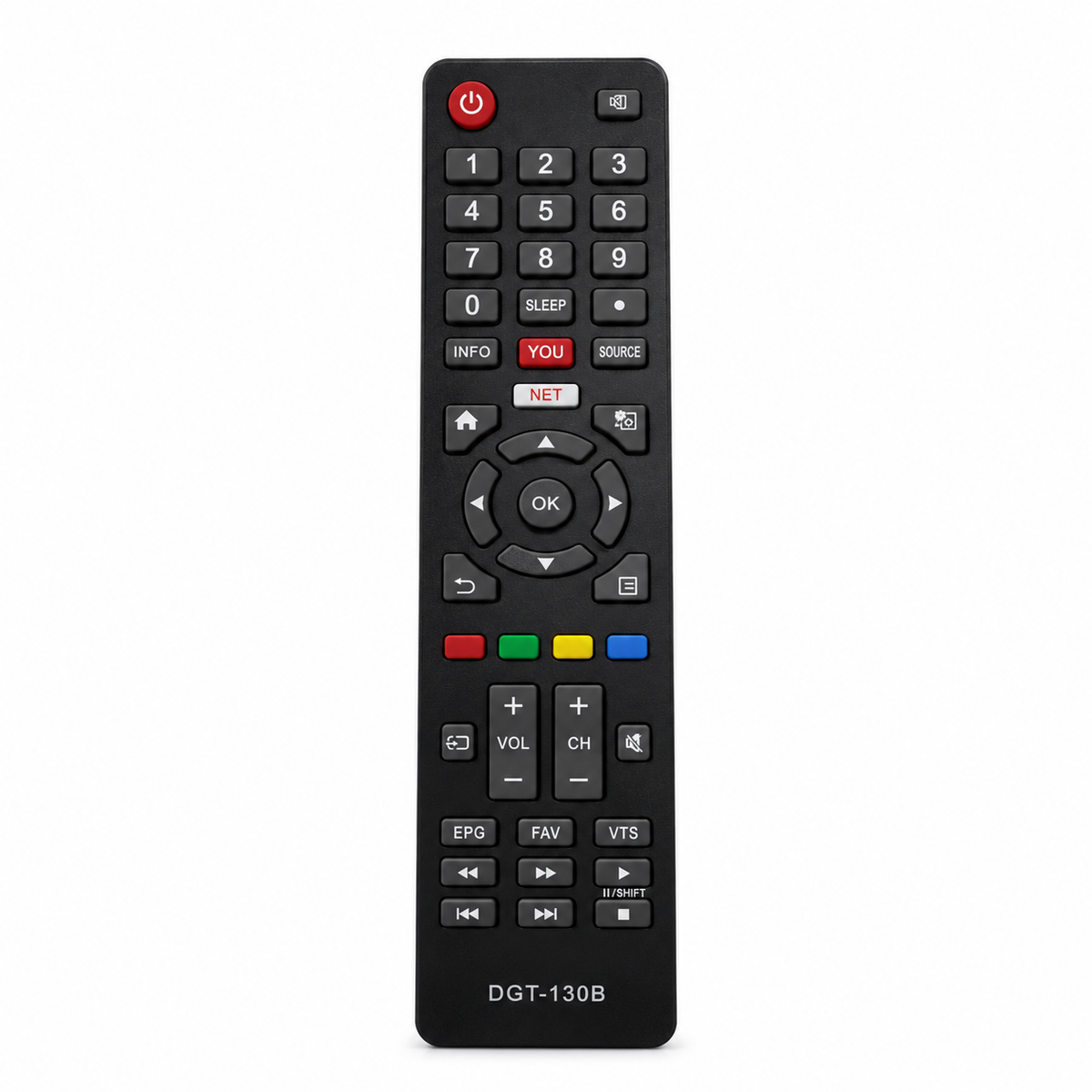 Control Remoto DGT-130B Compatible con Smart TV Hyundai