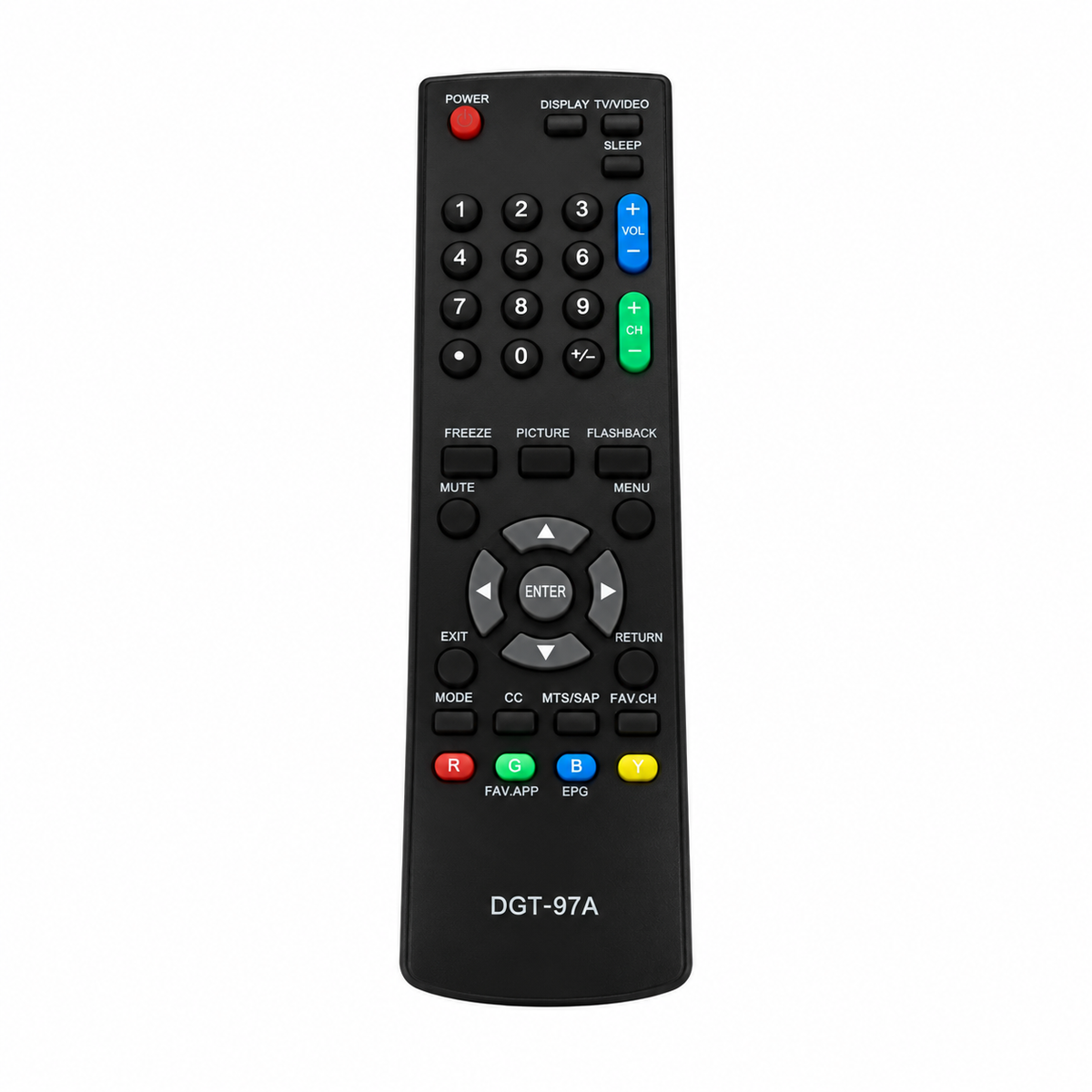 Control Remoto DGT-97A Compatible con TV Sharp