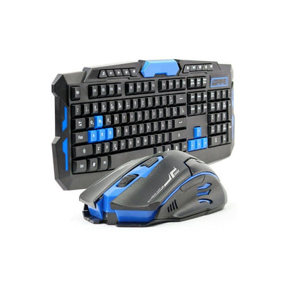 Kit Gamer Hk8100 1600 DPI  Teclado + Mouse inalámbricos