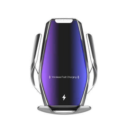 Soporte Automóvil Moxom VS37 con Carga Inalámbrica Rejilla