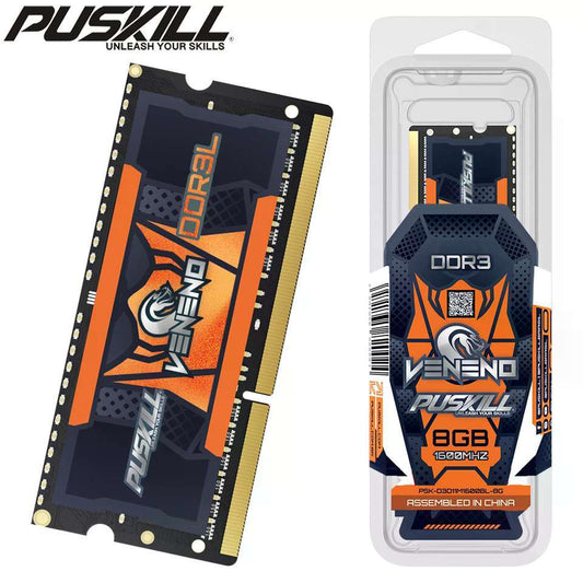 Memoria RAM Puskill DDR3 8GB 1600MHz para Notebook