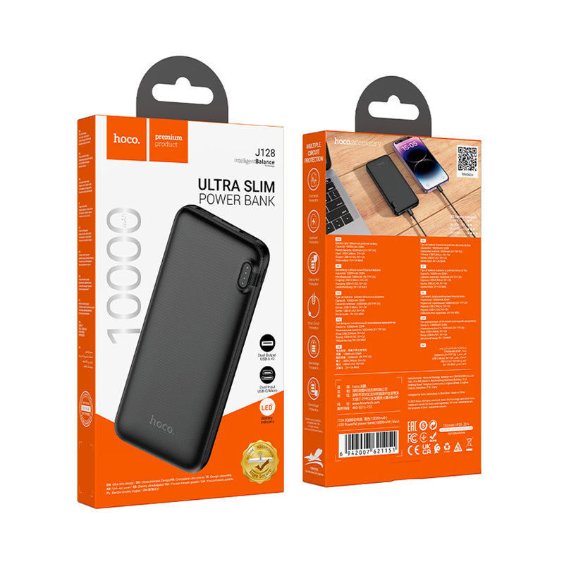 Cargador Portatil Hoco J128 10.000 mha Carga rapida