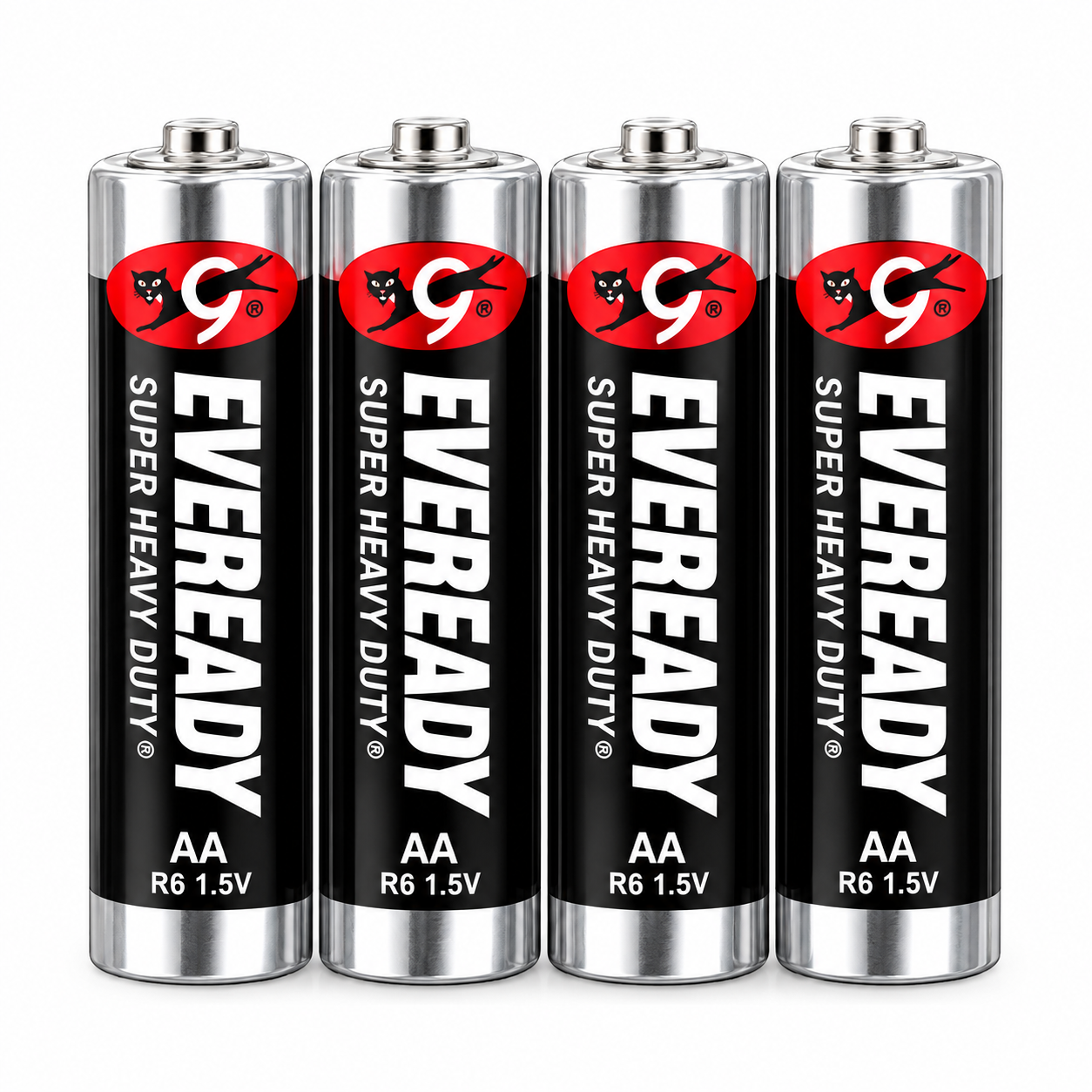 Pack 4 Pilas Eveready AA Super Heavy Duty | 1.5V