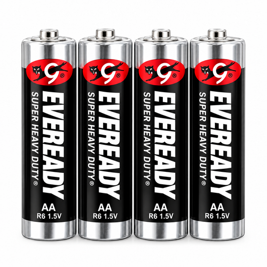 Pack 4 Pilas Eveready AA Super Heavy Duty | 1.5V