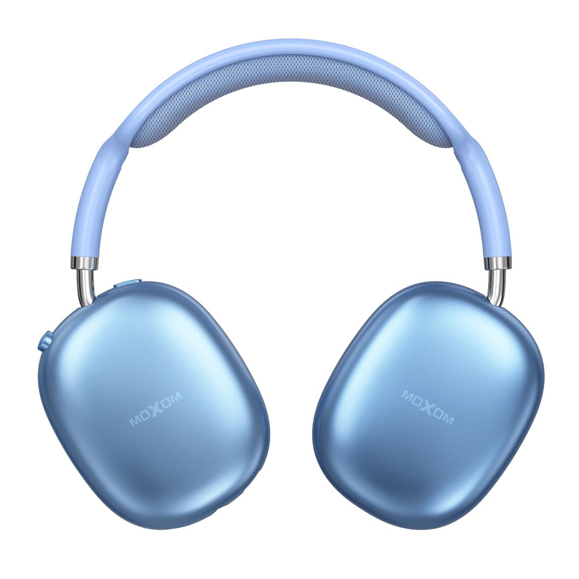 Audífonos Bluetooth Moxom WL75AIR – 45 hrs de batería, sonido HI-FI - Azul