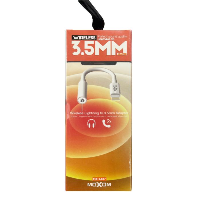 Adaptador Apple Lightning a Jack 3.5mm Original MMX62AM
