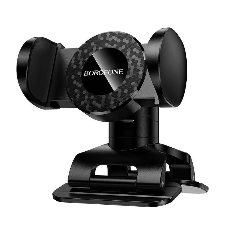 Soporte de Celular para Auto Borofone BH142 360° para Tablero – Negro