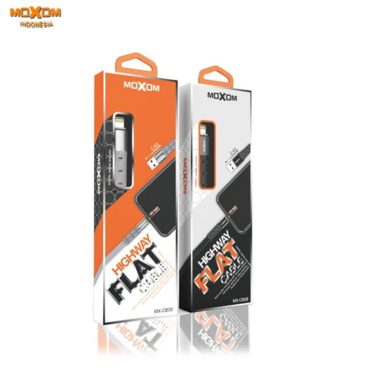 Cable Datos MOXOM CB08 2.4A USB a Micro Carga Rapida