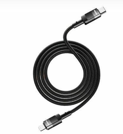 Cable datos Moxom CB140 30W Tipo c a Lightning