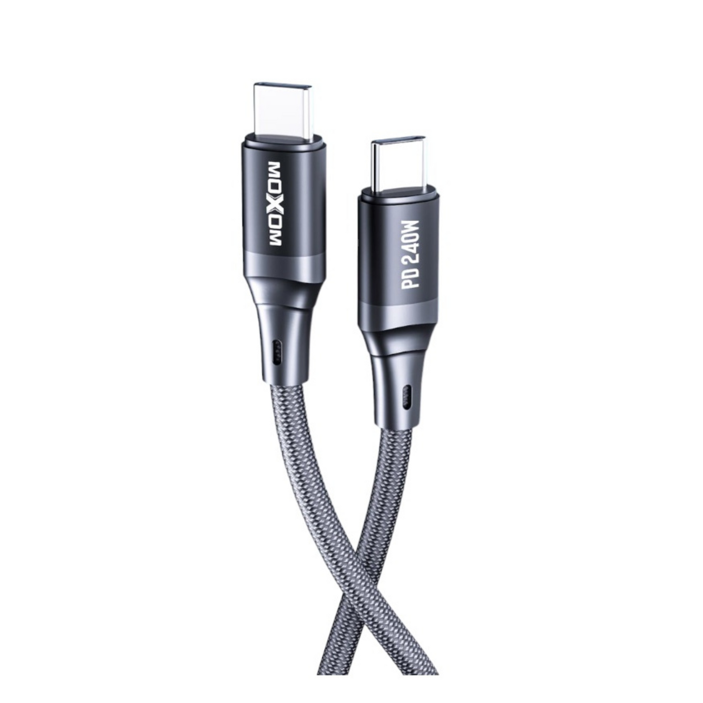 Cable Datos MOXOM MX-CB158 Elite PD de 240W Tipo C a Tipo C