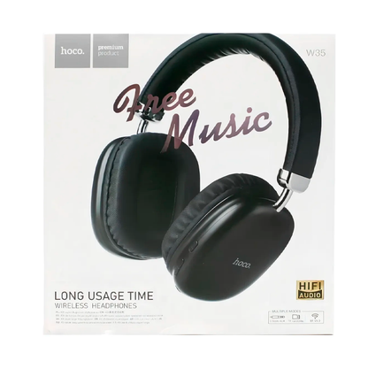 Audífonos Hoco W35 Bluetooth 40 hrs cancelación de ruido
