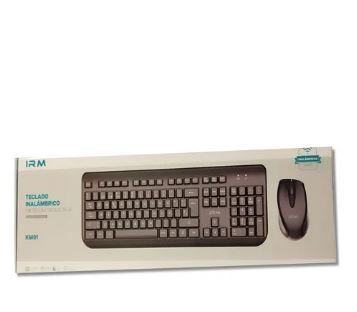 Kit Irm KM01 Teclado + Mouse Inalámbrico
