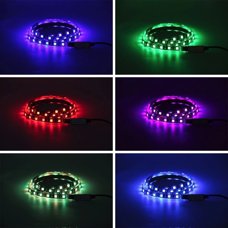 Cinta LED 5 metros USB