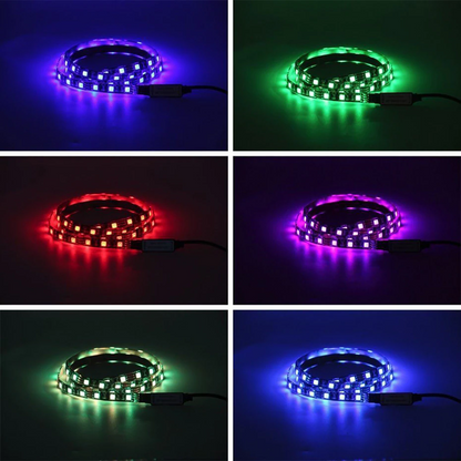 Cinta LED 5 metros USB