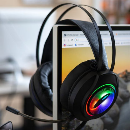 Audifonos Gamer Moxom EP21 RGB