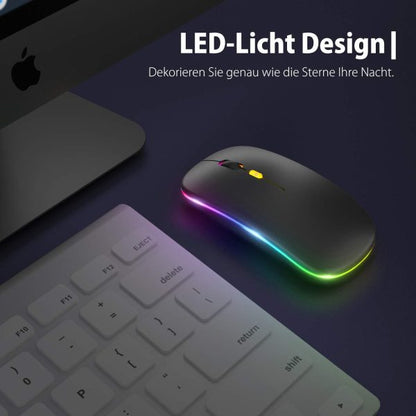 Mouse recargable AOAS W07 USB y BLUETOOTH