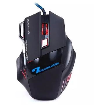 Mouse Gamer Weibo X7 3200DPi 6 Botones RGB