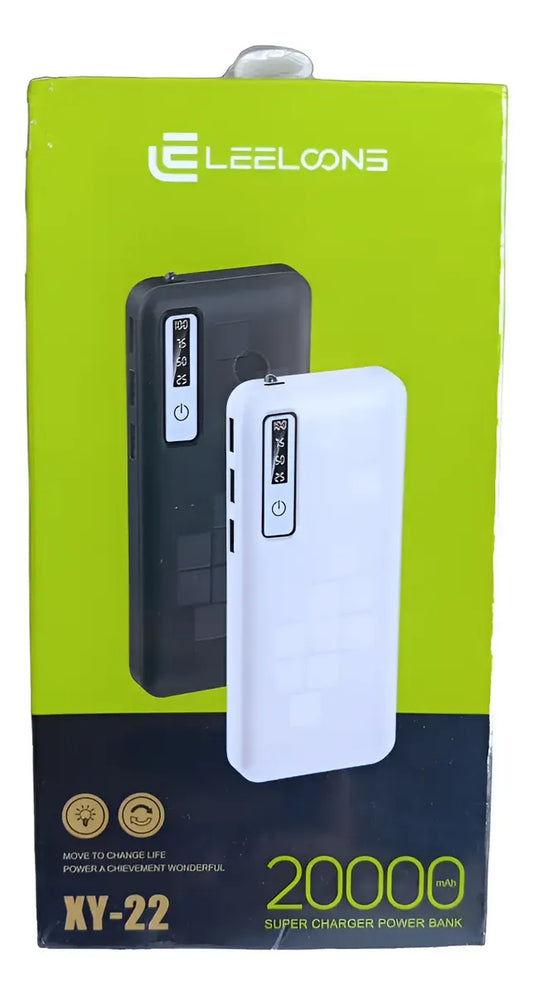Power Bank Leelcons XY-22 20.000 mAh con Pantalla LED